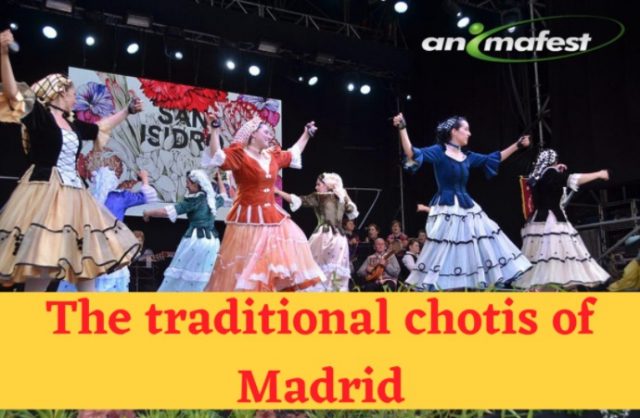 traditioneller Tanz von Madrid Chotis