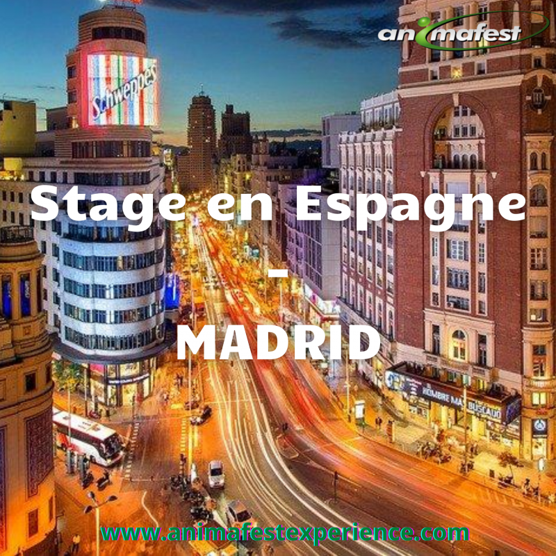 Stage rémunéré en Espagne, Madrid 2021