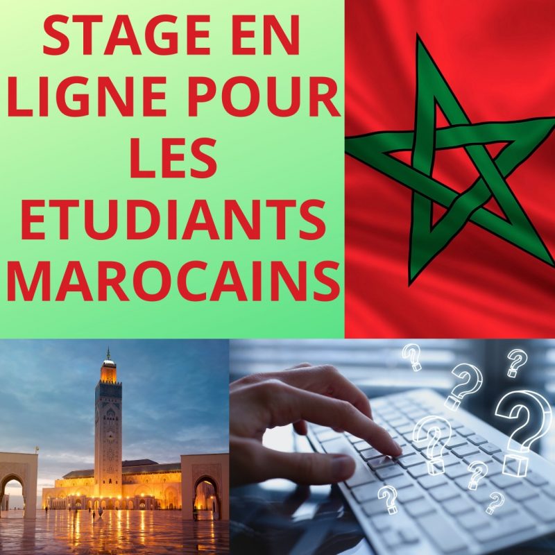 Stages virtuels en ligne pour étudiants marocains