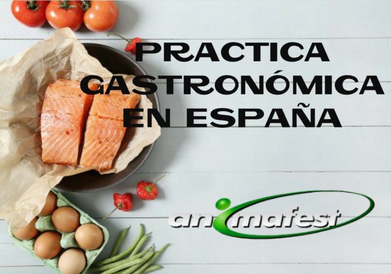 Práctica en gastronomía en España