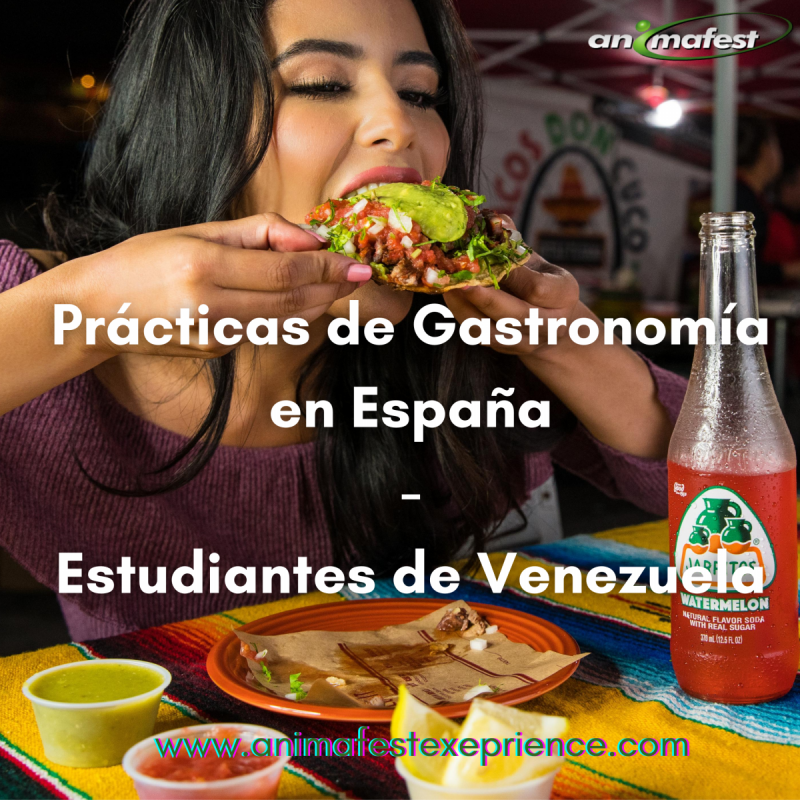 Prácticas de Gastronomía para estudiantes de Venezuela en España 2021