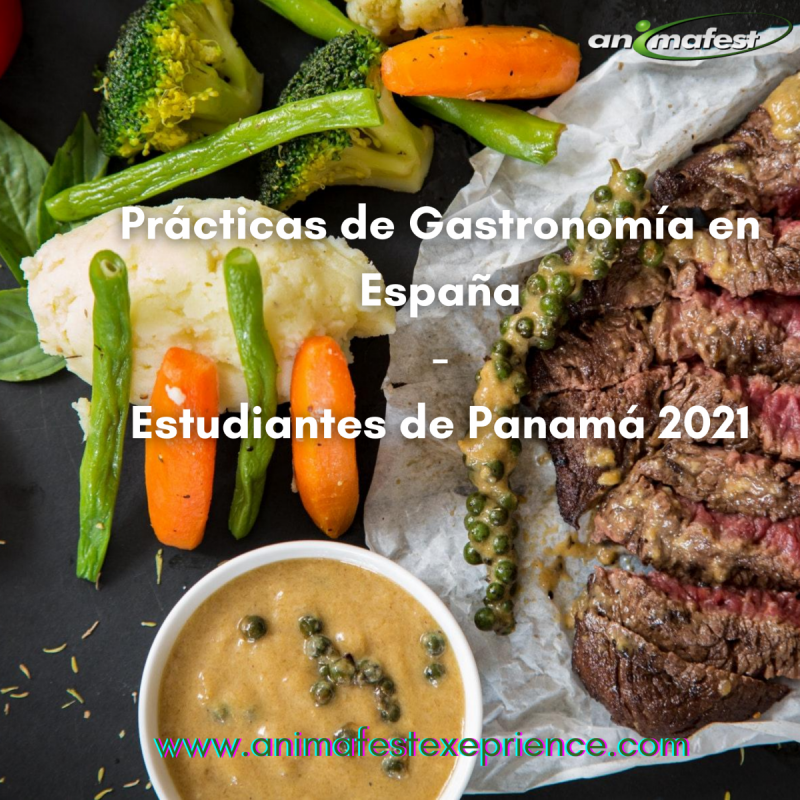 Prácticas de Gastronomía para estudiantes de Panamá – ESPAÑA 2021