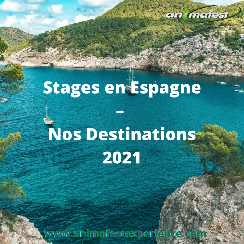 STAGE EN ESPAGNE : NOS DESTINATIONS 2021