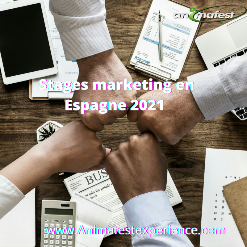 Stages marketing en Espagne 2021