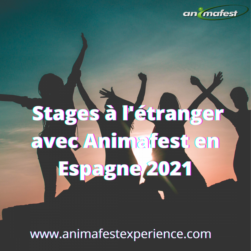 Stages à l'étranger avec Animafest en Espagne 2021