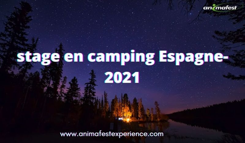 stage en camping espagne 2021