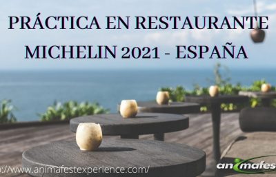 Práctica en Restaurante Michelin 2021 - España