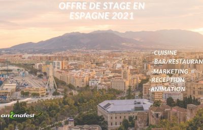 Offre de stage en Espagne 2021