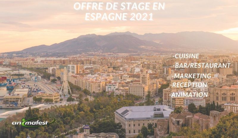 Offre de stage en Espagne 2021