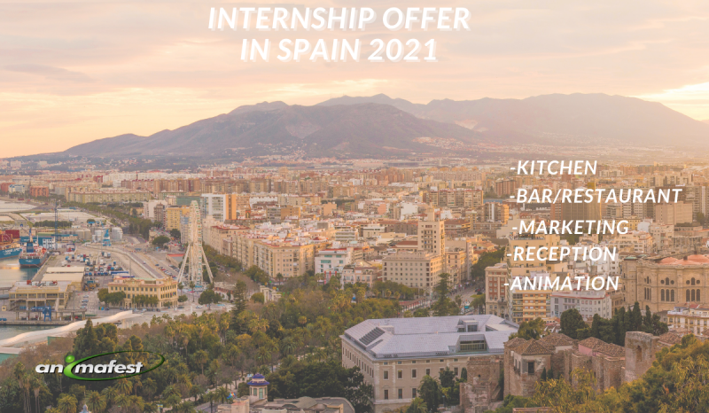 Internship offer in spain 2021