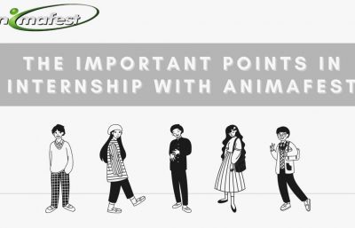 The important points in internship with Animafest