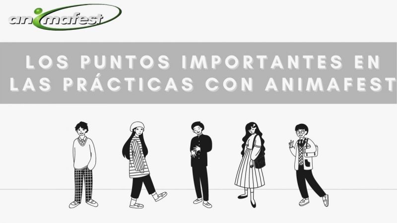 Los puntos importantes en las prácticas con Animafest