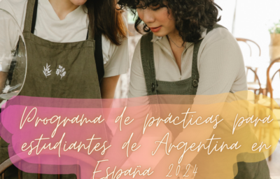 Programa de prácticas para estudiantes de Argentina en España 2024