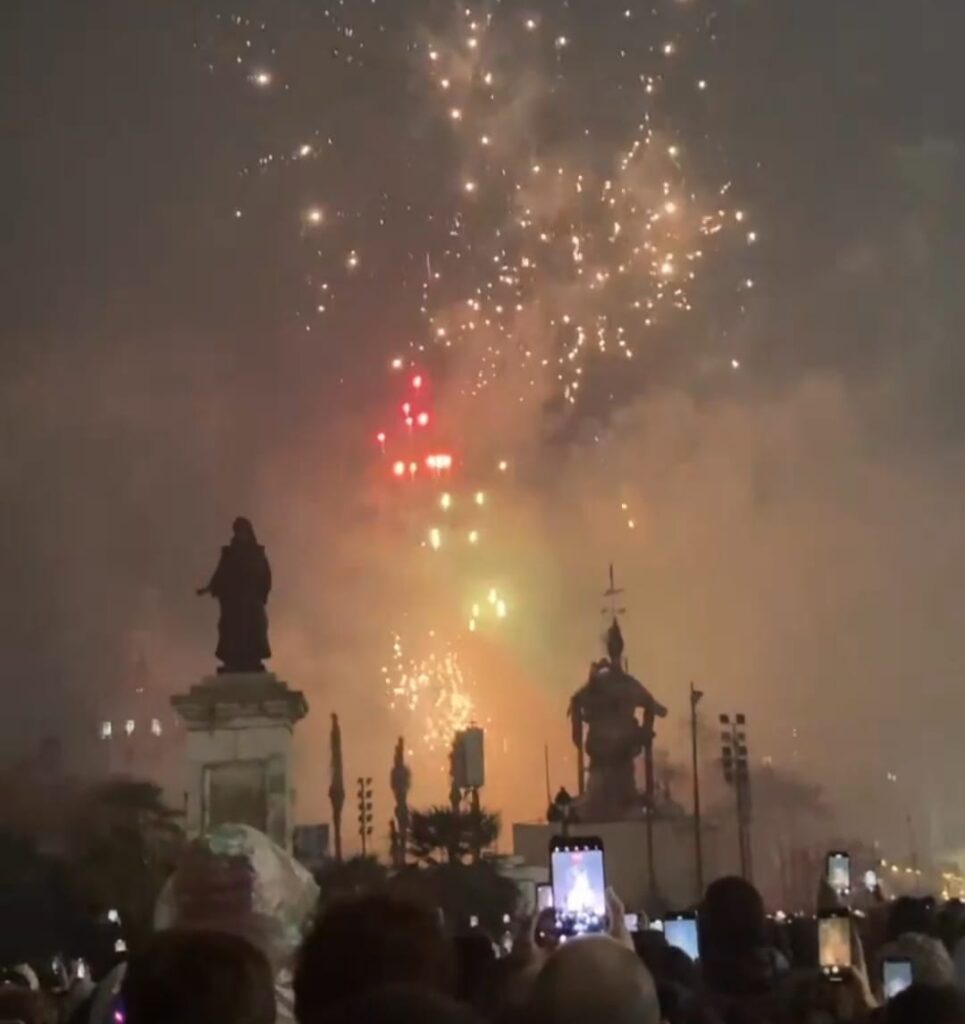 The Explosive Energy of the Mascletà and Fireworks